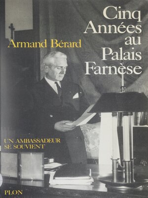 cover image of Un ambassadeur se souvient (5)